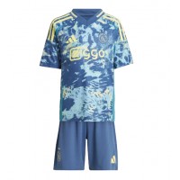 Maglia Calcio Ajax Raul Moro #7 Seconda Divisa Bambino 2025-26 Manica Corta (+ pantaloncini)